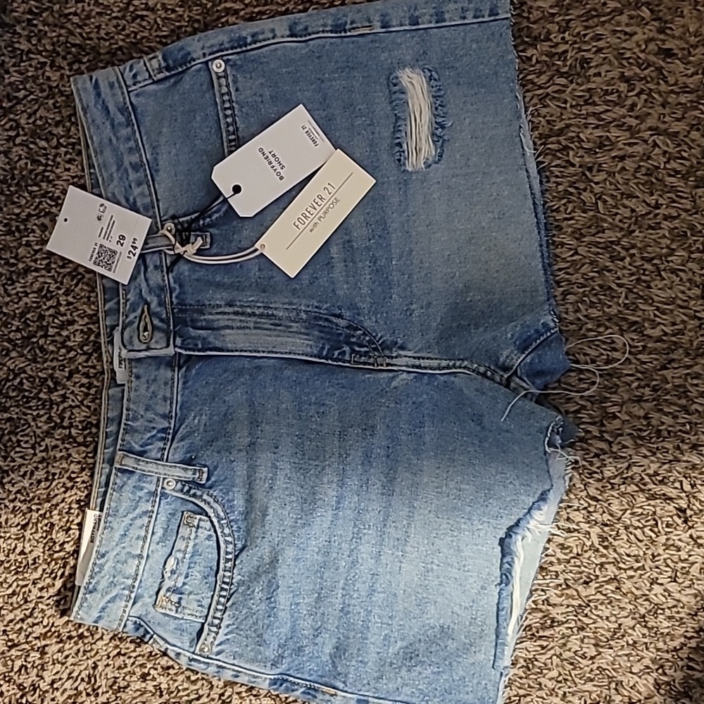 Forever 21 boyfriend shorts